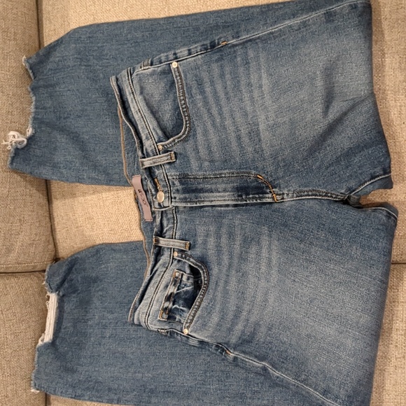 Joe's Jeans Wide Leg Cropped High Rise Jeans 28 - Picture 2 of 12